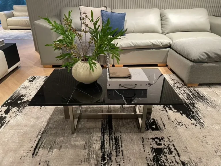 โต๊ะกลาง Top หินอ่อนแท้