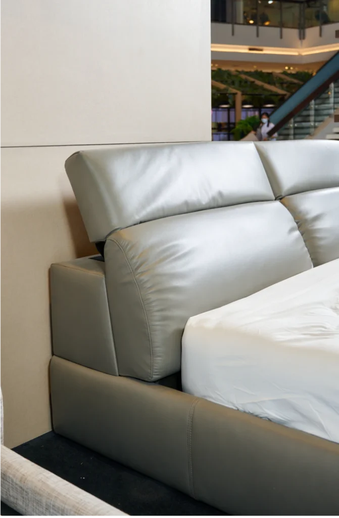 พิจารณาโครงสร้างเตียงเพื่อความแข็งแรง และอายุการใช้งาน